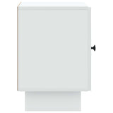 Armadio da Notte Bianco 43 x 34,5 x 50 cm Legno ingegnerizzato