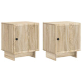 Armadio da Notte 2 pcs Rovere Sonoma 43 x 34,5 x 50 cm
