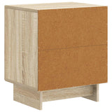 Armadio da Notte 2 pcs Rovere Sonoma 43 x 34,5 x 50 cm