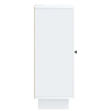 Credenza Bianco 33 x 34,5 x 90 cm Legno ingegnerizzato