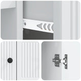 Credenza Bianco 66 x 34,5 x 90 cm Legno ingegnerizzato