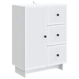 Credenza Bianco 66 x 34,5 x 90 cm Legno ingegnerizzato