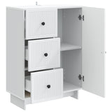 Credenza Bianco 66 x 34,5 x 90 cm Legno ingegnerizzato