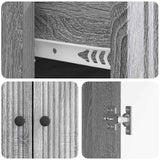Credenza Grigio Sonoma 66 x 34,5 x 90 cm Legno ingegnerizzato