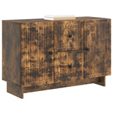 Credenza Rovere Fumo 89 x 34,5 x 60 cm Legno ingegnerizzato