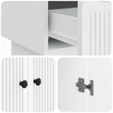 Credenza Bianco 66 x 34,5 x 95 cm Legno ingegnerizzato