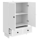 Credenza Bianco 66 x 34,5 x 95 cm Legno ingegnerizzato