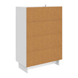 Credenza Bianco 66 x 34,5 x 95 cm Legno ingegnerizzato