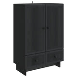 Credenza Nero 66 x 34,5 x 95 cm Legno ingegnerizzato