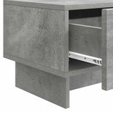 Mobile TV con cassetto Grigio Cemento 147 x 34,5 x 30 cm