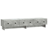 Mobile TV con cassetto Grigio Cemento 147 x 34,5 x 30 cm