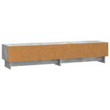 Mobile TV con cassetto Grigio Cemento 147 x 34,5 x 30 cm