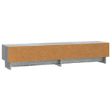 Mobile TV Grigio Sonoma 147 x 34,5 x 30 cm Legno ingegnerizzato