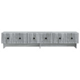 Mobile TV Grigio Sonoma 147 x 34,5 x 30 cm Legno ingegnerizzato