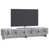 Mobile TV Grigio Sonoma 147 x 34,5 x 30 cm Legno ingegnerizzato