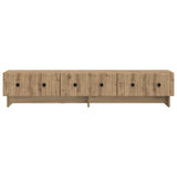 Mobile TV con cassetto Rovere Artigianale 147 x 34,5 x 30 cm