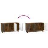 Mobile TV Rovere Fumo 99 x 34,5 x 50 cm Legno ingegnerizzato