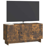 Mobile TV Rovere Fumo 99 x 34,5 x 50 cm Legno ingegnerizzato