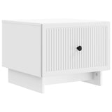 Tavolino da salotto Bianco 49 x 50 x 40 cm Legno ingegnerizzato