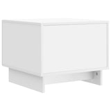 Tavolino da salotto Bianco 49 x 50 x 40 cm Legno ingegnerizzato