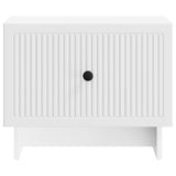 Tavolino da salotto Bianco 49 x 50 x 40 cm Legno ingegnerizzato