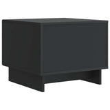 Tavolino da salotto Nero 49 x 50 x 40 cm Legno ingegnerizzato