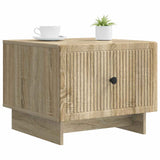 Tavolino da salotto con cassetto Rovere Sonoma 49 x 50 x 40 cm