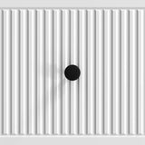 Tavolino da salotto con cassetto Bianco Lucido 49 x 50 x 40 cm