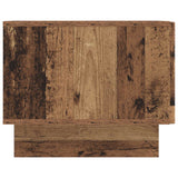 Tavolino da salotto con cassetto Legno antico 49 x 50 x 40 cm