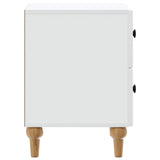 Armadio da Notte Bianco 43 x 34,5 x 48 cm Legno ingegnerizzato