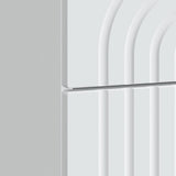Armadio da Notte Bianco 62 x 34,5 x 48 cm Legno ingegnerizzato
