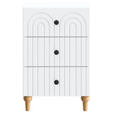 Armadio da Notte Bianco 43x 41 x 66,5 cm Legno ingegnerizzato
