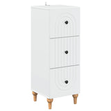 Mobile con Cassetti Bianco 33 x 34,5 x 90 cm