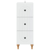 Mobile con Cassetti Bianco 33 x 34,5 x 90 cm