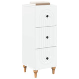 Mobile con Cassetti Bianco 33 x 34,5 x 90 cm