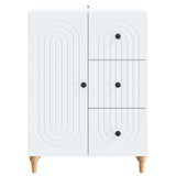 Credenza Bianco 66 x 34,5 x 90 cm Legno ingegnerizzato