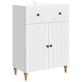 Credenza Bianco 66 x 34,5 x 90 cm Legno ingegnerizzato
