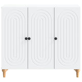 Credenza Bianco 89 x 34,5 x 80 cm Legno ingegnerizzato