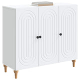 Credenza Bianco 89 x 34,5 x 80 cm Legno ingegnerizzato