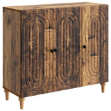 Credenza Legno antico 89 x 34,5 x 80 cm Legno ingegnerizzato