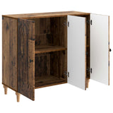 Credenza Legno antico 89 x 34,5 x 80 cm Legno ingegnerizzato
