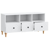 Mobile TV Bianco 102 x 34,5 x 50 cm Legno ingegnerizzato