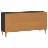 Mobile TV Nero 102 x 34,5 x 50 cm Legno ingegnerizzato