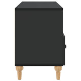 Mobile TV Nero 102 x 34,5 x 50 cm Legno ingegnerizzato