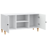 Mobile TV Bianco 102 x 34,5 x 50 cm Legno ingegnerizzato
