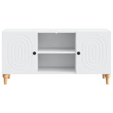 Mobile TV Bianco 102 x 34,5 x 50 cm Legno ingegnerizzato