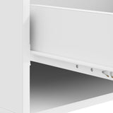 Tavolino da salotto Bianco 49 x 50 x 40 cm Legno ingegnerizzato