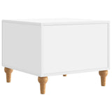 Tavolino da salotto Bianco 49 x 50 x 40 cm Legno ingegnerizzato