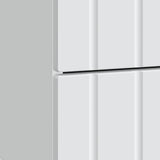 Armadio da Notte con cassetto Bianco 43 x 34,5 x 49,5 cm