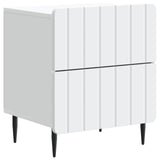 Armadio da Notte con cassetto Bianco 43 x 34,5 x 49,5 cm